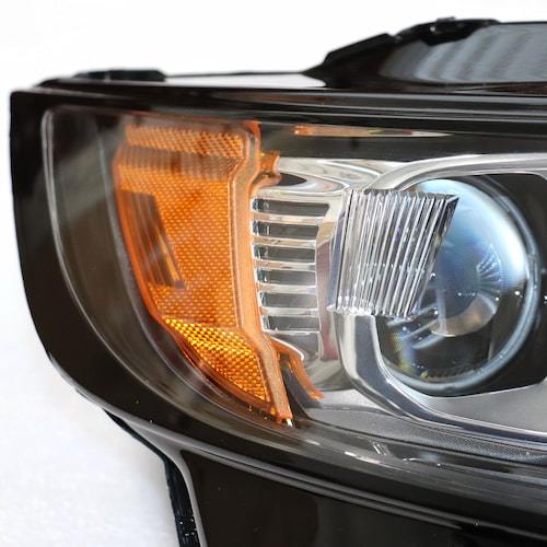 For 2015-2018 Ford Edge SE SEL Halogen Projector Right Headlight Assembly Replacement Black Housing Clear Lens (USA STOCK)